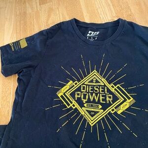 Diesel Brothers womens t-shirt size large, fits like a medium